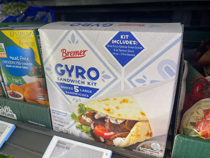 A gyro kit is an easy-to-make dinner with barely any cleanup.