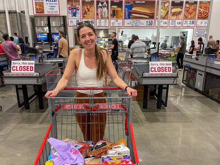 I left Costco with a full cart, savings, and some helpful items for my trip ahead. 