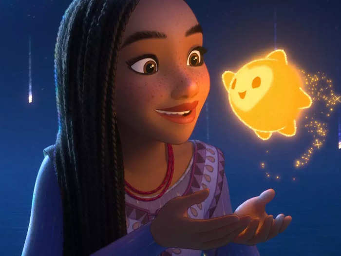 "Wish" is supposed to be the origin story of the Disney wishing star seen in several movies.