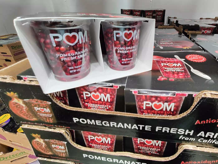 The POM pomegranate arils are the color and flavor of the holidays.