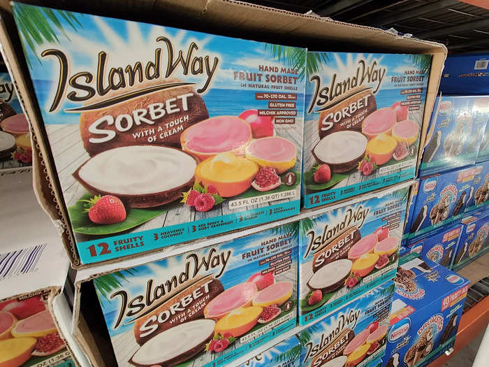 During summer’s brutal heat, I found relief in the Island Way sorbet.