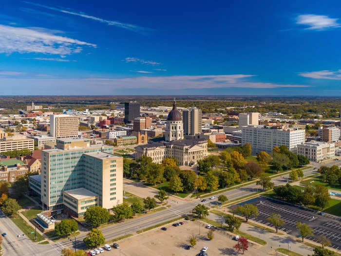 30. Topeka, Kansas