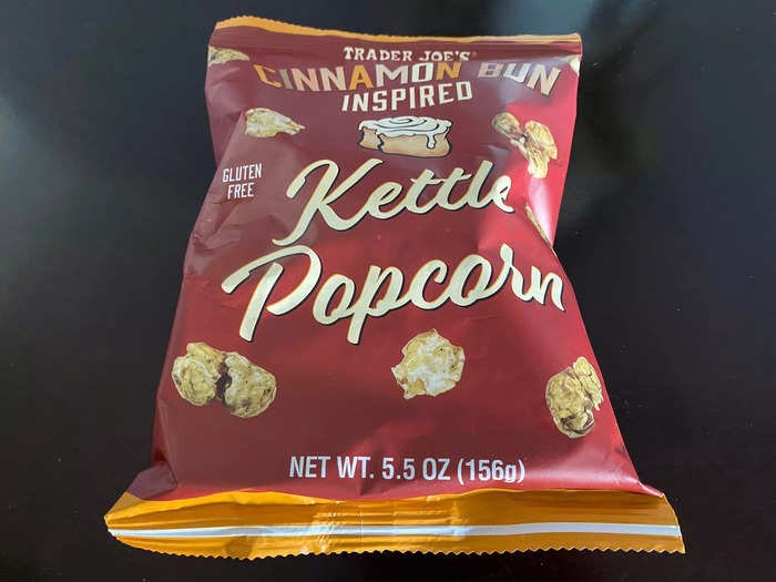 The cinnamon-bun-inspired kettle popcorn seemed interesting. 