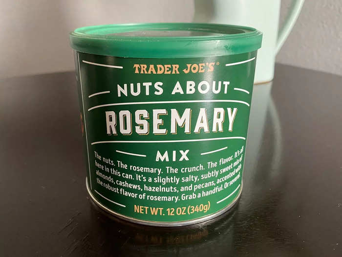 I wondered how flavorful the Nuts About Rosemary mix would be.