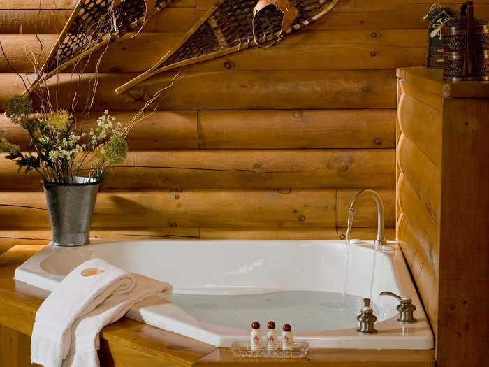 Rustic overload can overwhelm the design balance. 