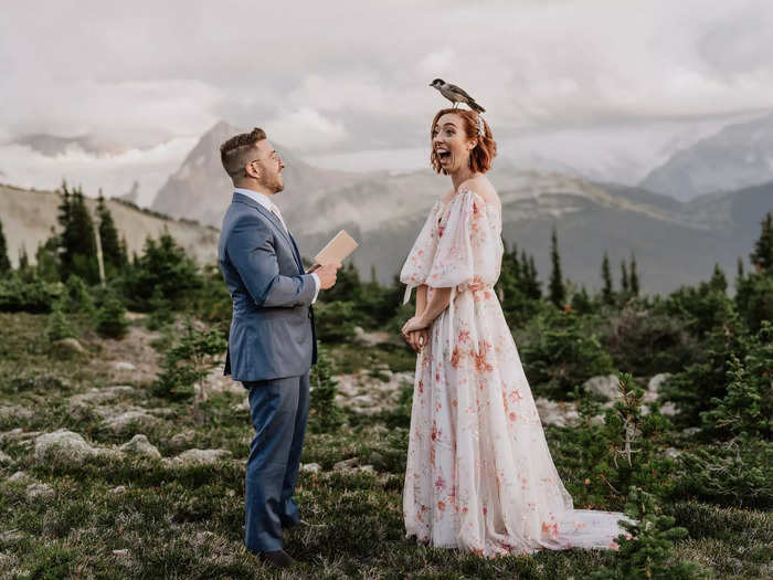 Tara Lilly took home the grand prize with her candid photo of a winged wedding crasher.