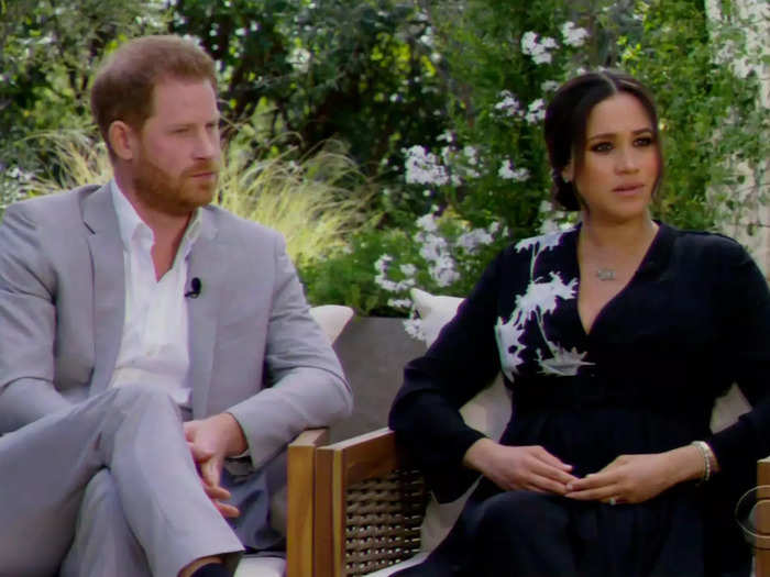 In 2021, Meghan Markle said some royals had "concerns and conversations" about their unborn son