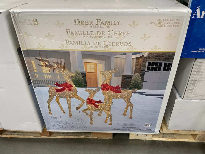 Costco offers great options for holiday decorations.