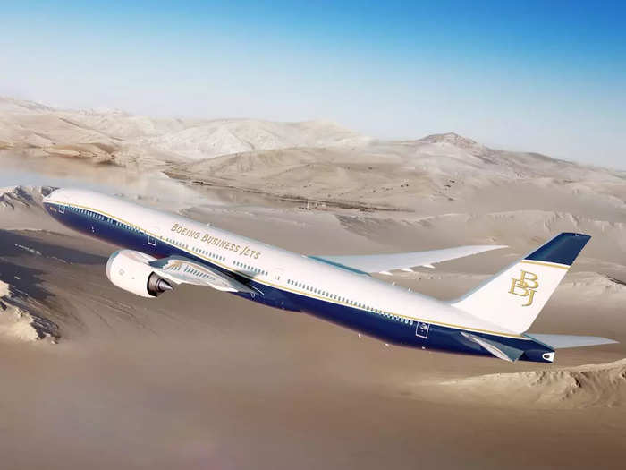 The BBJ 777-9 is part of the 777X family, which has been in production since 2013.