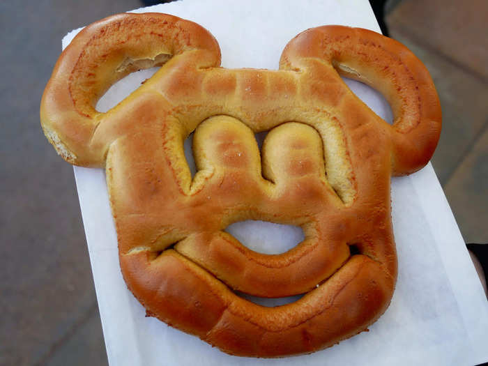 Mickey pretzels hit the spot every time. 