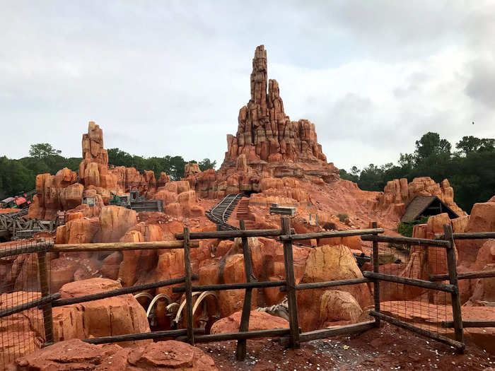 Riding Big Thunder Mountain Railroad during the fireworks is epic.