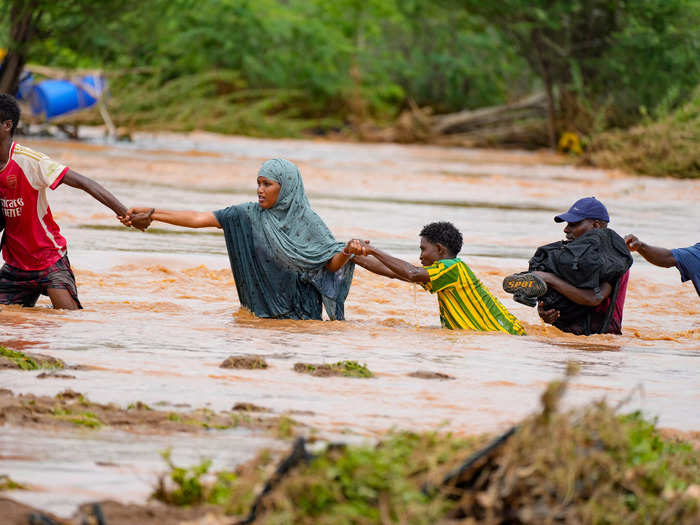 Kenya has felt heavy rains since October. 