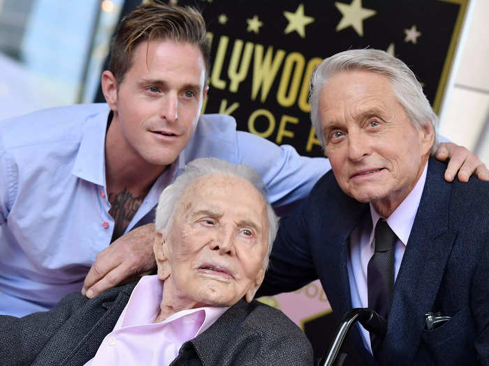 Cameron Douglas starred in a movie with his father, Michael Douglas, and his grandfather, Kirk Douglas.