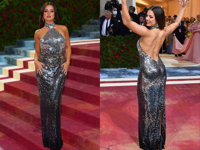 She dazzled at the 2022 Met Gala in a backless gown.