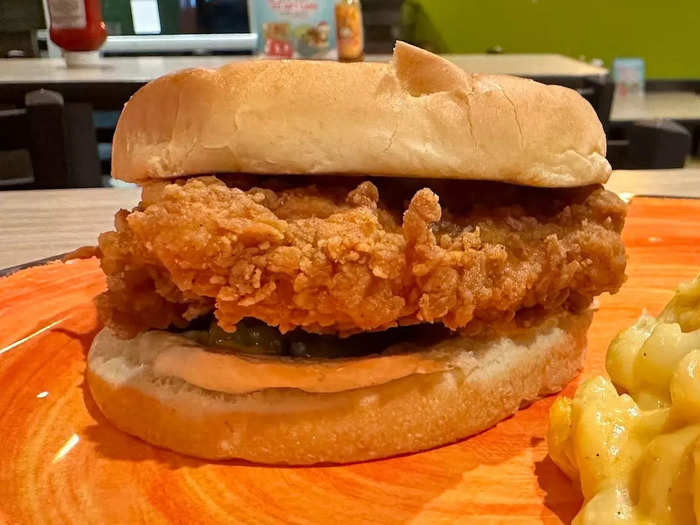 Campero redeemed itself with its spicy chicken sandwich. I couldn