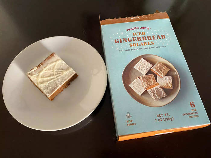 I was surprised that I didn’t really like the gingerbread squares.