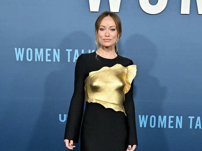 Celebrities including Olivia Wilde experimented with breastplates in 2022, but the trend didn