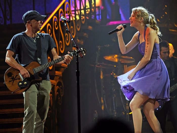 Chesney made a cameo during Swift