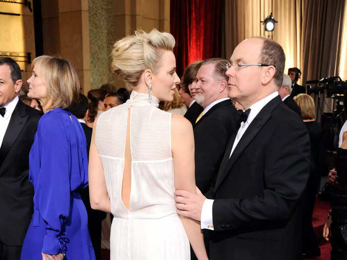 In 2012, the newlyweds made a dapper debut as a married couple on the Oscars red carpet. 