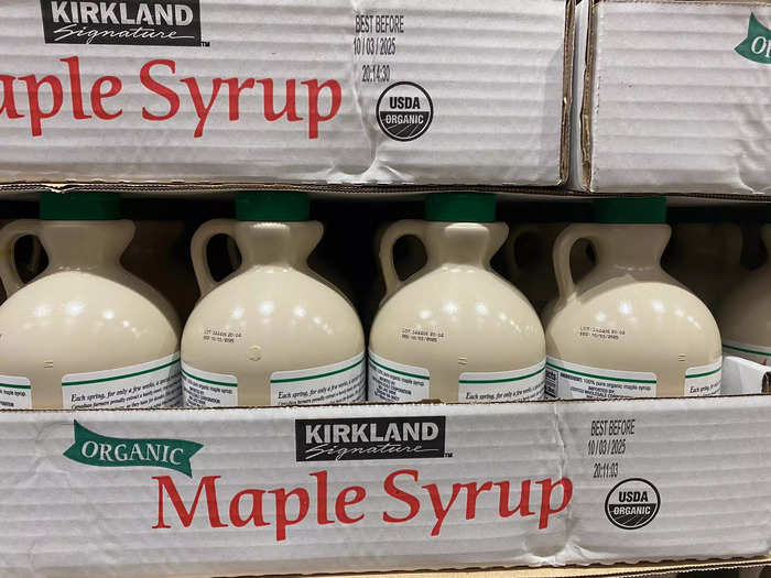 I like using Kirkland Signature maple syrup in my family’s favorite recipes. 