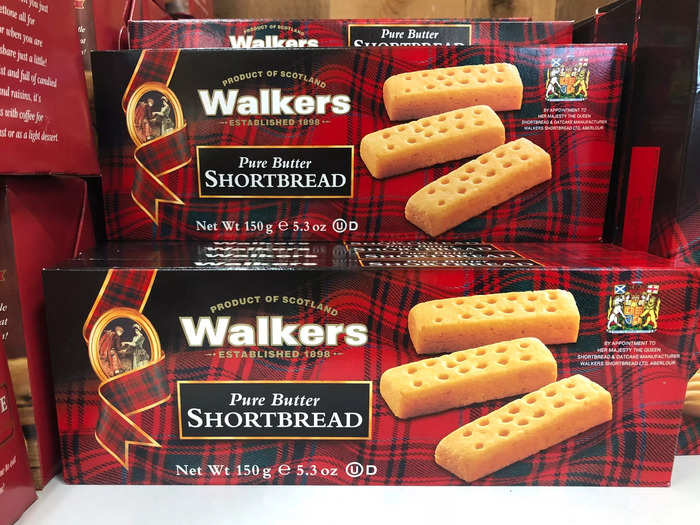 I love the Walkers shortbread cookies.