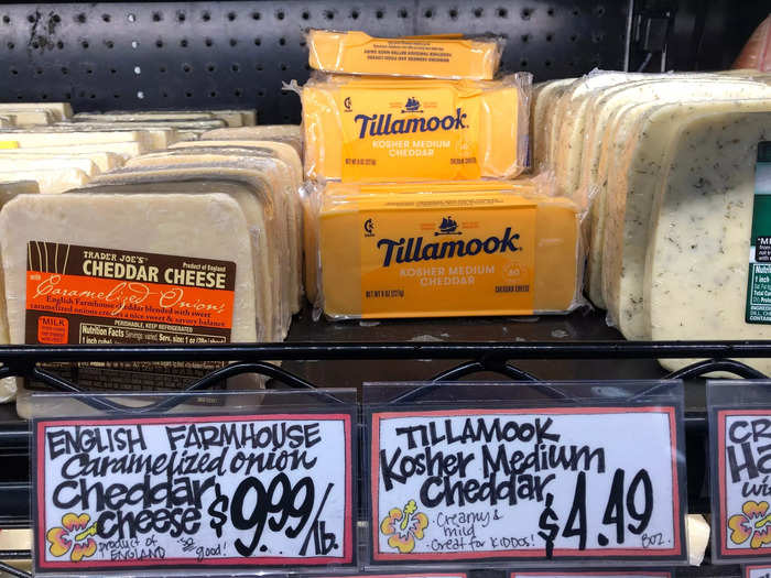 Tillamook cheese is one of my refrigerator staples.