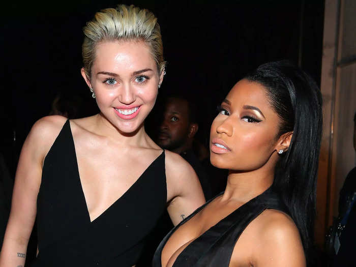 August 30, 2015: Minaj called out Miley Cyrus on stage at the VMAs after the "Wrecking Ball" singer described her as "not too kind."