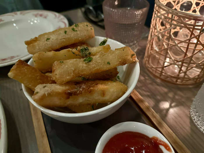 We also shared an order of Carribean-inspired yuca fries.