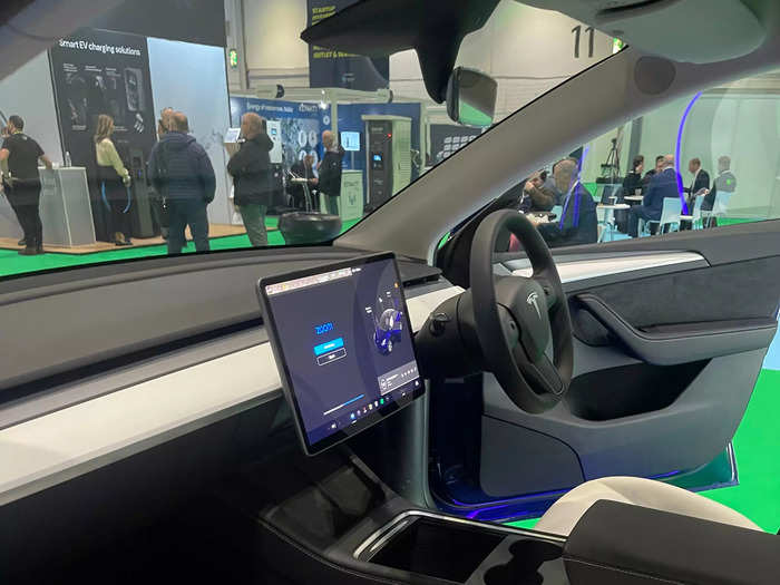 The Model Y comes with a 15-inch touchscreen, immersive sound system, and an all-glass roof.