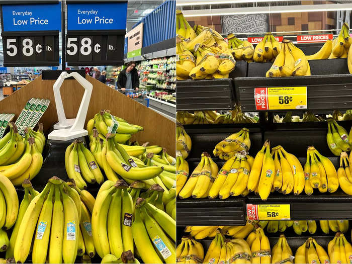 Even some produce had the same prices.