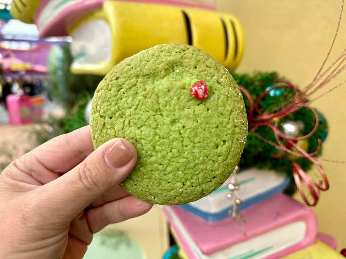 There were Grinch-themed treats throughout the park.
