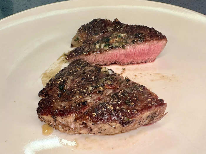 The result was steak-house quality.