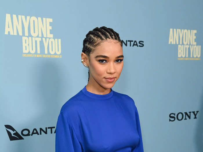 "Barbie" star Alexandra Shipp plays Claudia, a friend of both Ben and Bea. She invites them to her destination wedding in Australia.