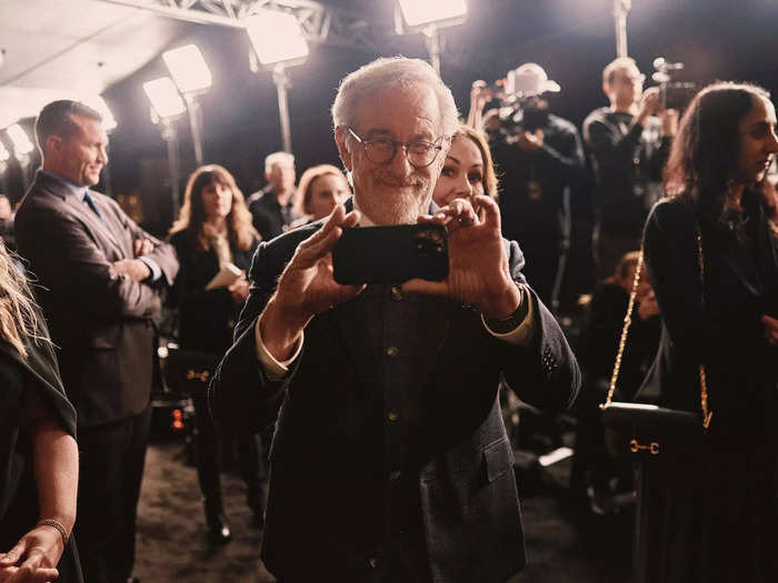 Legendary director Steven Spielberg attended the premiere.