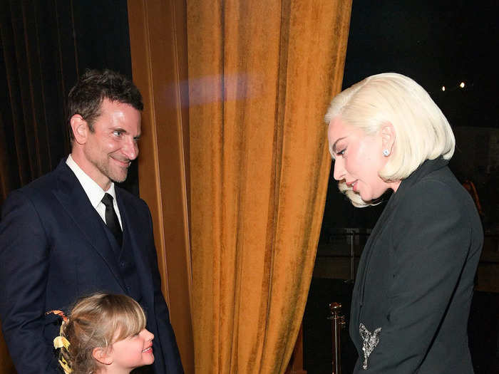 Lady Gaga shared a cute moment with Cooper