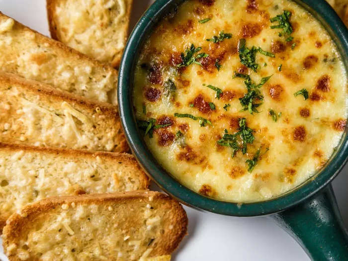 Spinach-artichoke dip isn