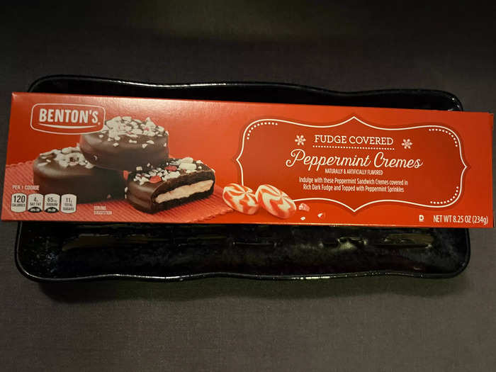 Benton’s fudge-covered peppermint cremes seemed like showstoppers.