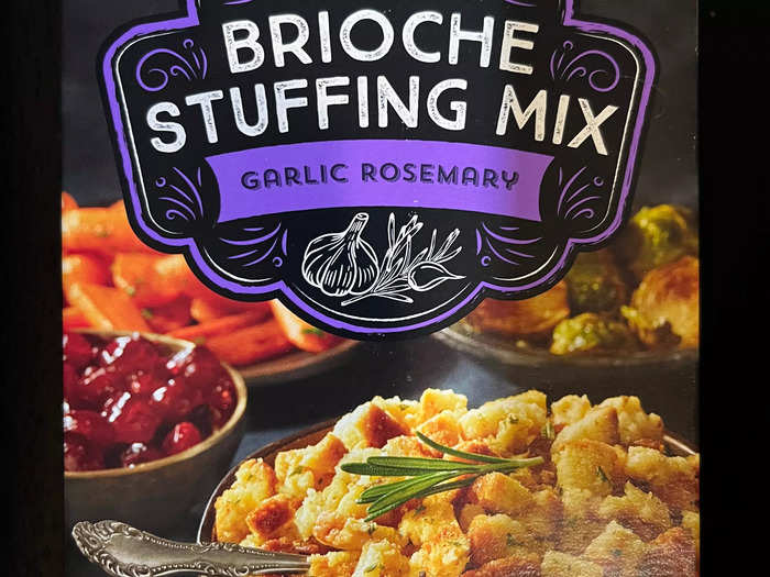 The Specially Selected brioche stuffing mix looked too good to be true.