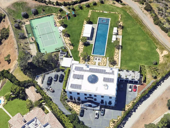 He bought himself a stunning $31 million mansion in the Bel Air neighborhood of LA.