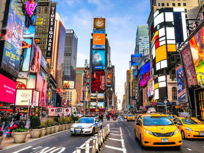 Times Square seems like a must-see, but it