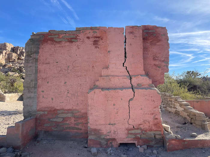 Over the years, visitors have vandalized the stone. So today, a replica of the original remains in the spot. 