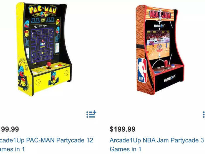 You can get your hands on a variety of arcade machines and "partycades."