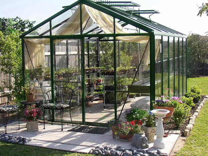 If you want to spruce up your garden, Costco offers a 10-by-20-foot Victorian-style greenhouse for $11,000. Costco warns shoppers that the total weight of the set can be up to 2,000 pounds and that they may need a permit before building the greenhouse.