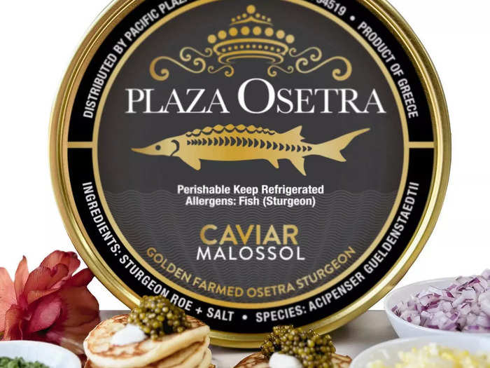 For $2,000, you can splash out on a 35.2-ounce tin of caviar that Costco has "no doubt" will impress even "the most discerning caviar enthusiast." Other luxury seafood available from Costco include seven pounds of Alaskan giant red sea cucumber for $320, and 12 octopus tentacles for $160.