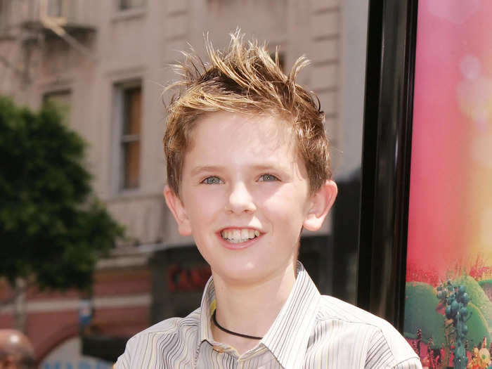 Freddie Highmore played Charlie in the movie.