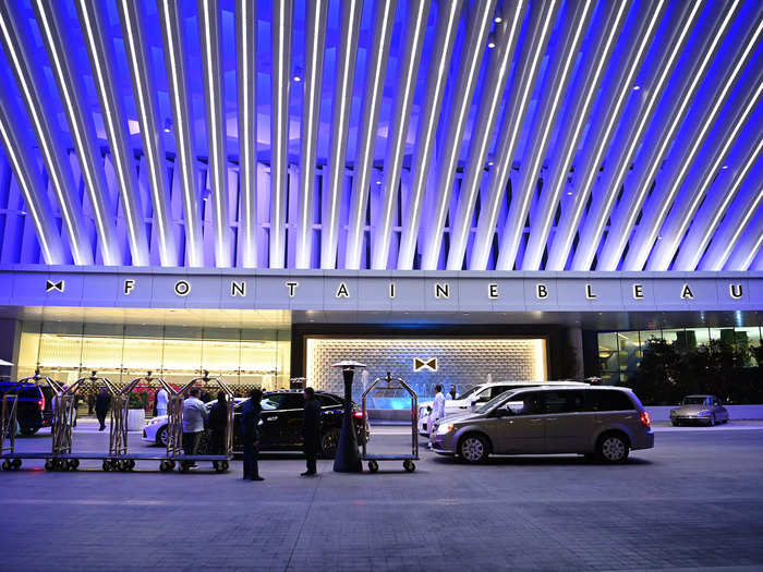 The Fontainebleau Las Vegas officially opened on Wednesday.