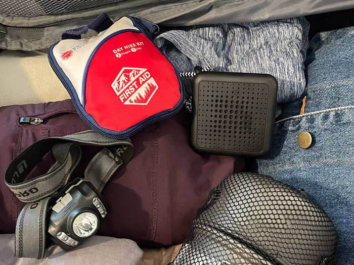 While Casey Hogan said it might seem obvious to travel with a first-aid kit, she said she often sees people without one.