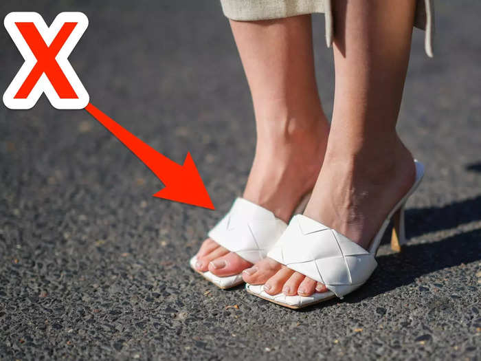 Square-toed heels are being replaced by rounded or pointed toes.