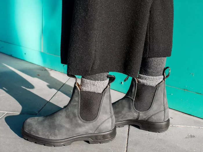 Rustic Chelsea boots are popping up everywhere.