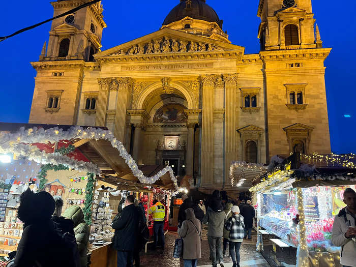 The Christmas market I found was exciting but not too daunting. 